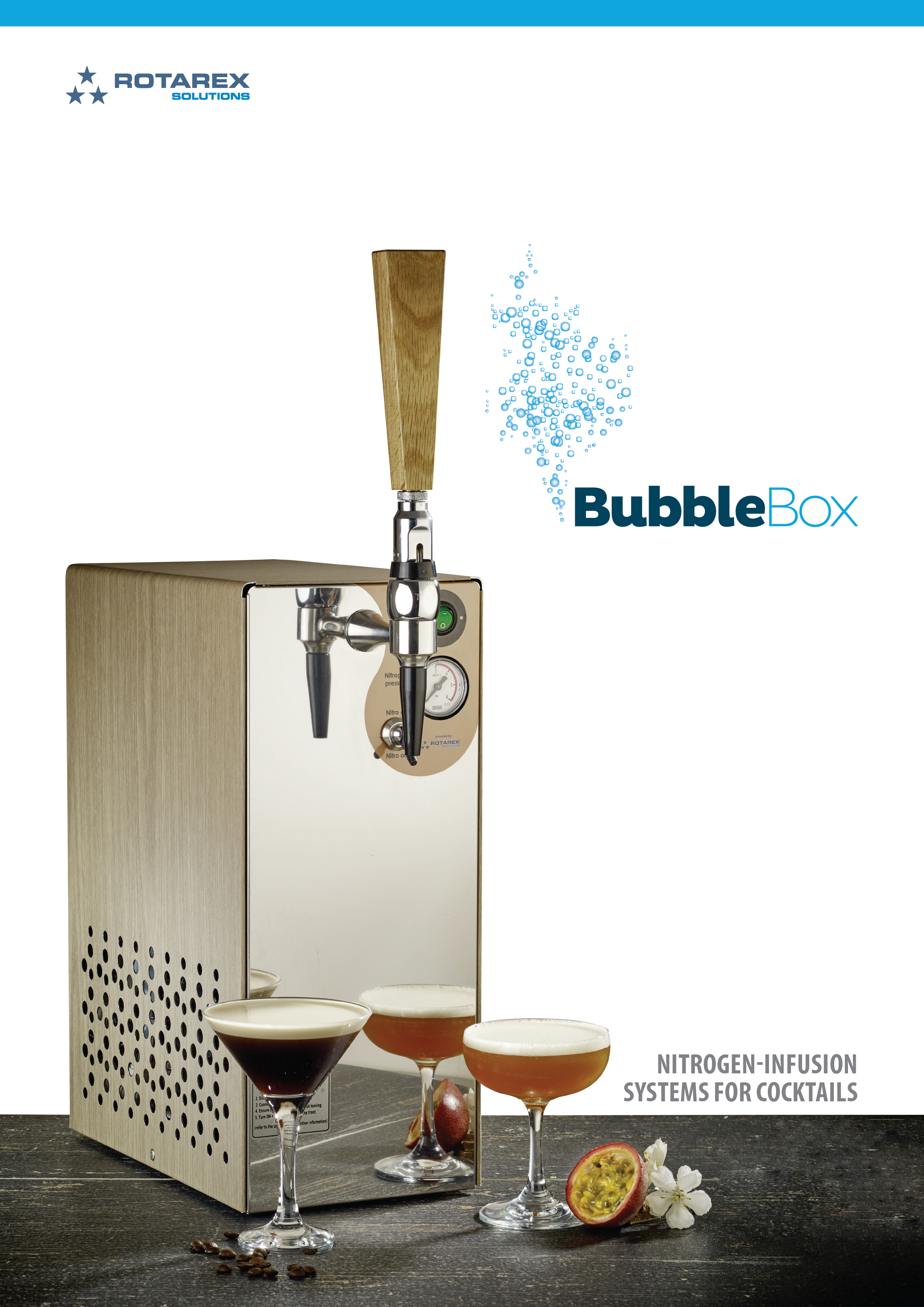 BubbleBox NITRO Cocktails Brochure