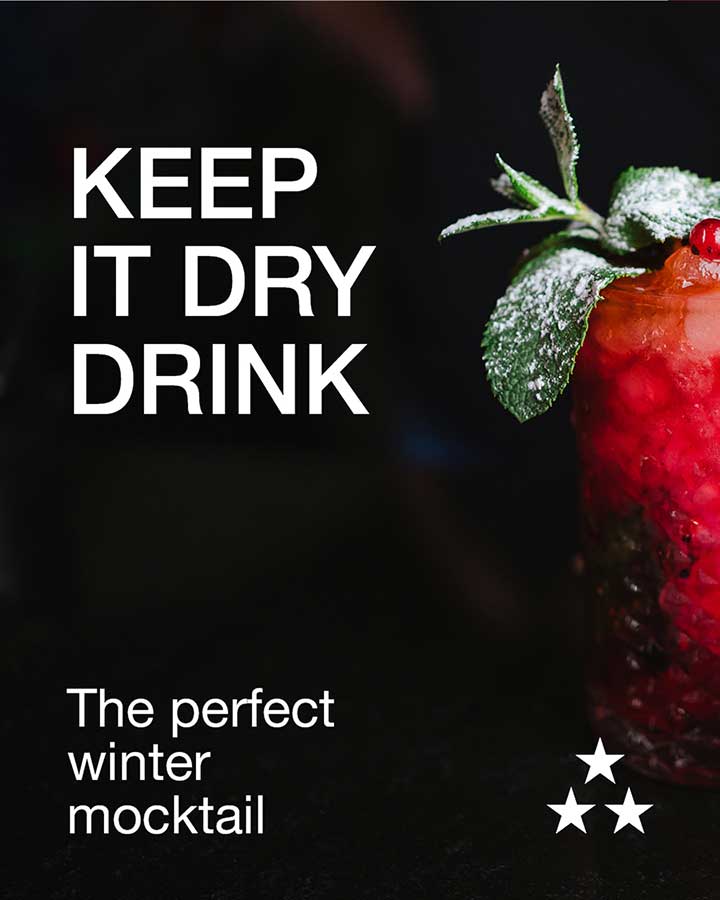 Meet the Berry Basil Fizz with sparking water Meet the Berry Basil Fizz with sparking water